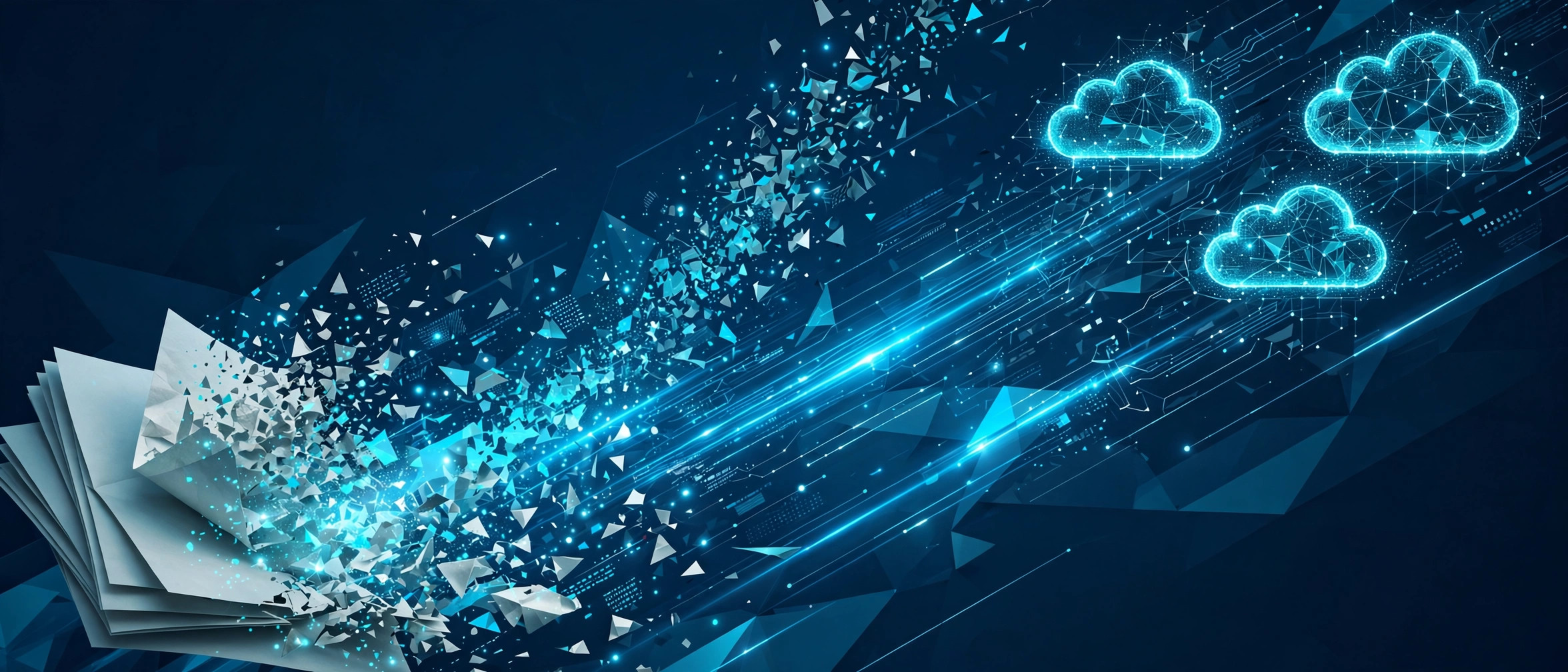 Business digitalization illustration